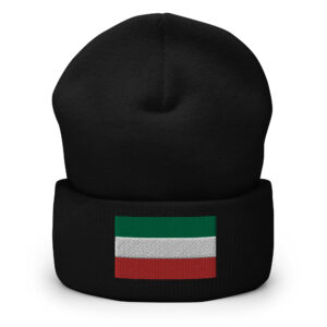 Drapeau des Patriotes tuque brodée