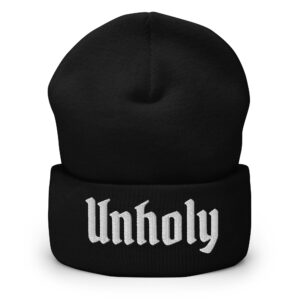 UNHOLY Cuffed Beanie (Embroidered)