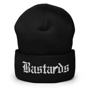 BASTARDS Gun Cuffed Beanie (Embroidered)