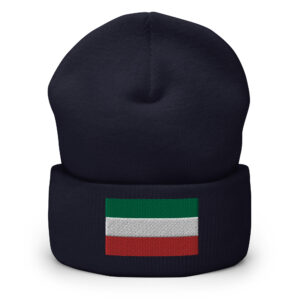 Alternative view of Drapeau des Patriotes tuque brodée