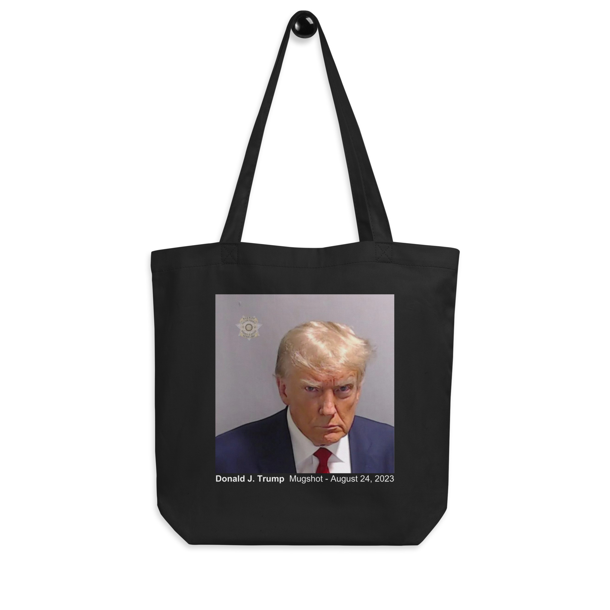 DONALD TRUMP MUGSHOT Commemorative Tote Bag - PYGear.com