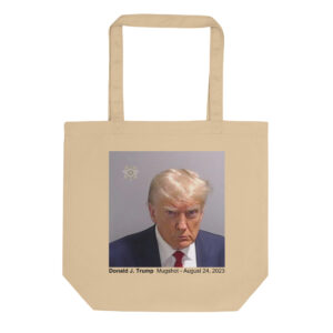 DONALD TRUMP MUGSHOT Commemorative Eco Tote Bag