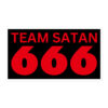 TEAM SATAN 666 Sticker