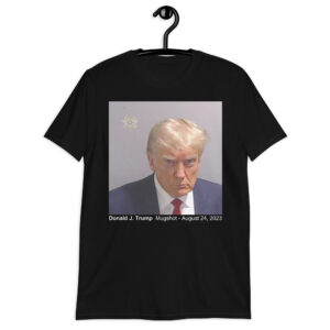 Alternative view of DONALD TRUMP MUGSHOT Memorial T-Shirt
