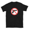 NO GUN SYMBOL - Anti-Gun T-Shirt