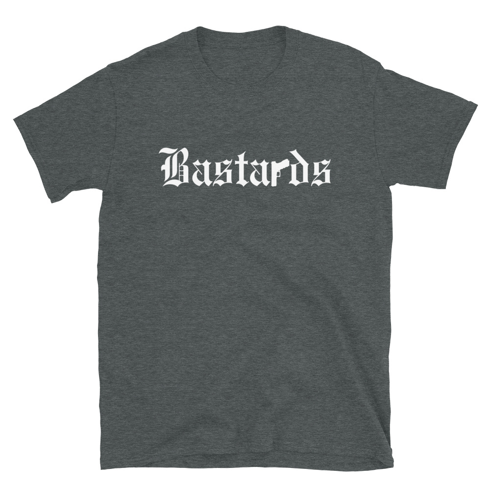 BASTARDS Gun Logo T-Shirt - Image 3