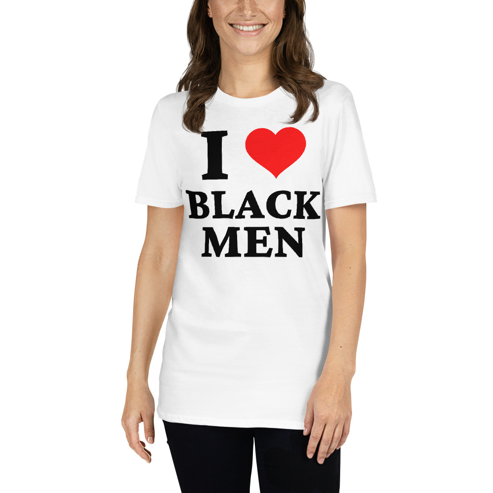 I love 2024 black men shirt