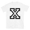 Big X Straight Edge White T-Shirt