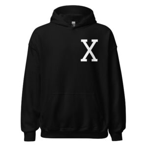 X - Straight Edge Hoodie