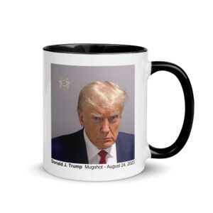 Alternative view of DONALD J. TRUMP MUGSHOT Commemorative Mug