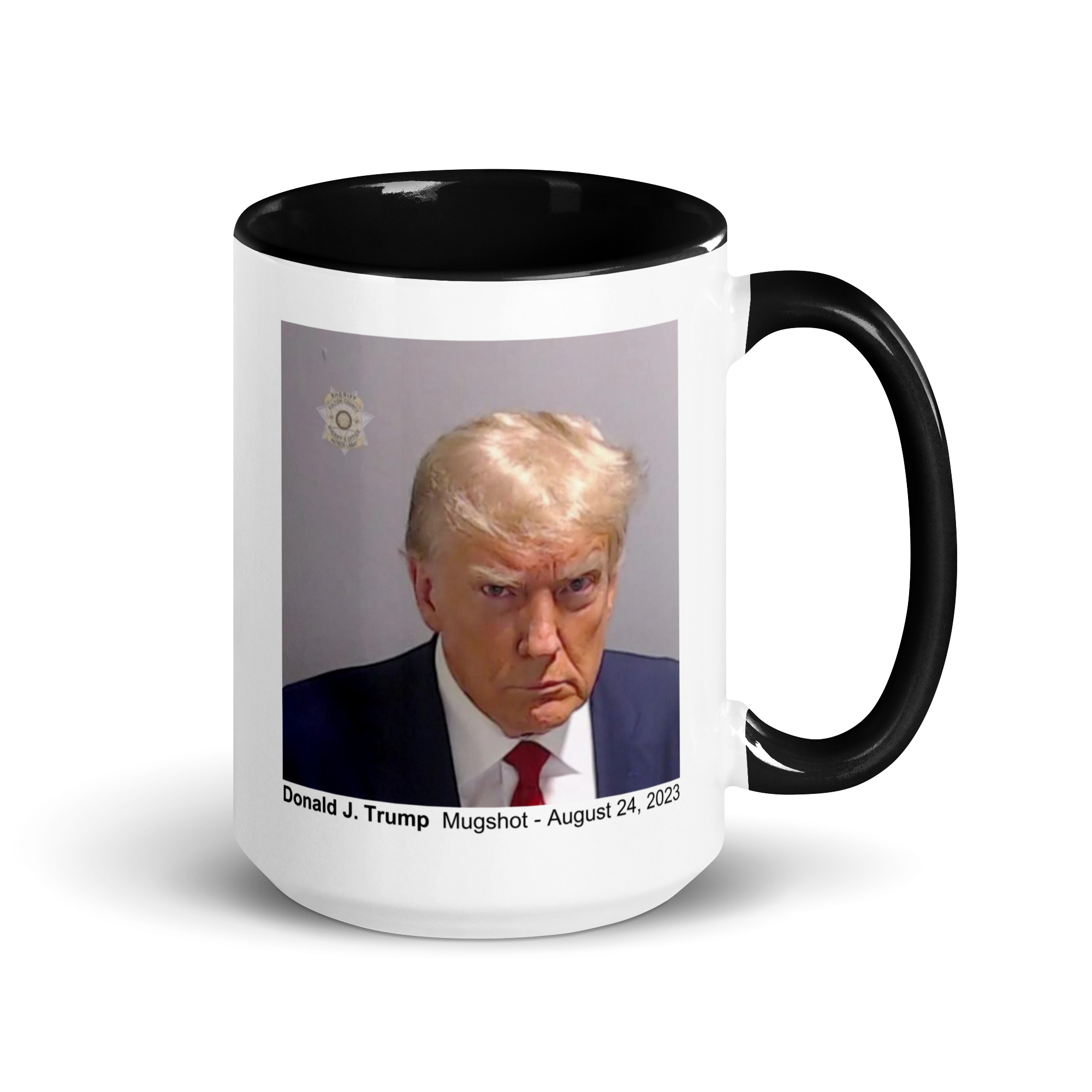 DONALD J. TRUMP MUGSHOT Commemorative Mug - PYGear.com