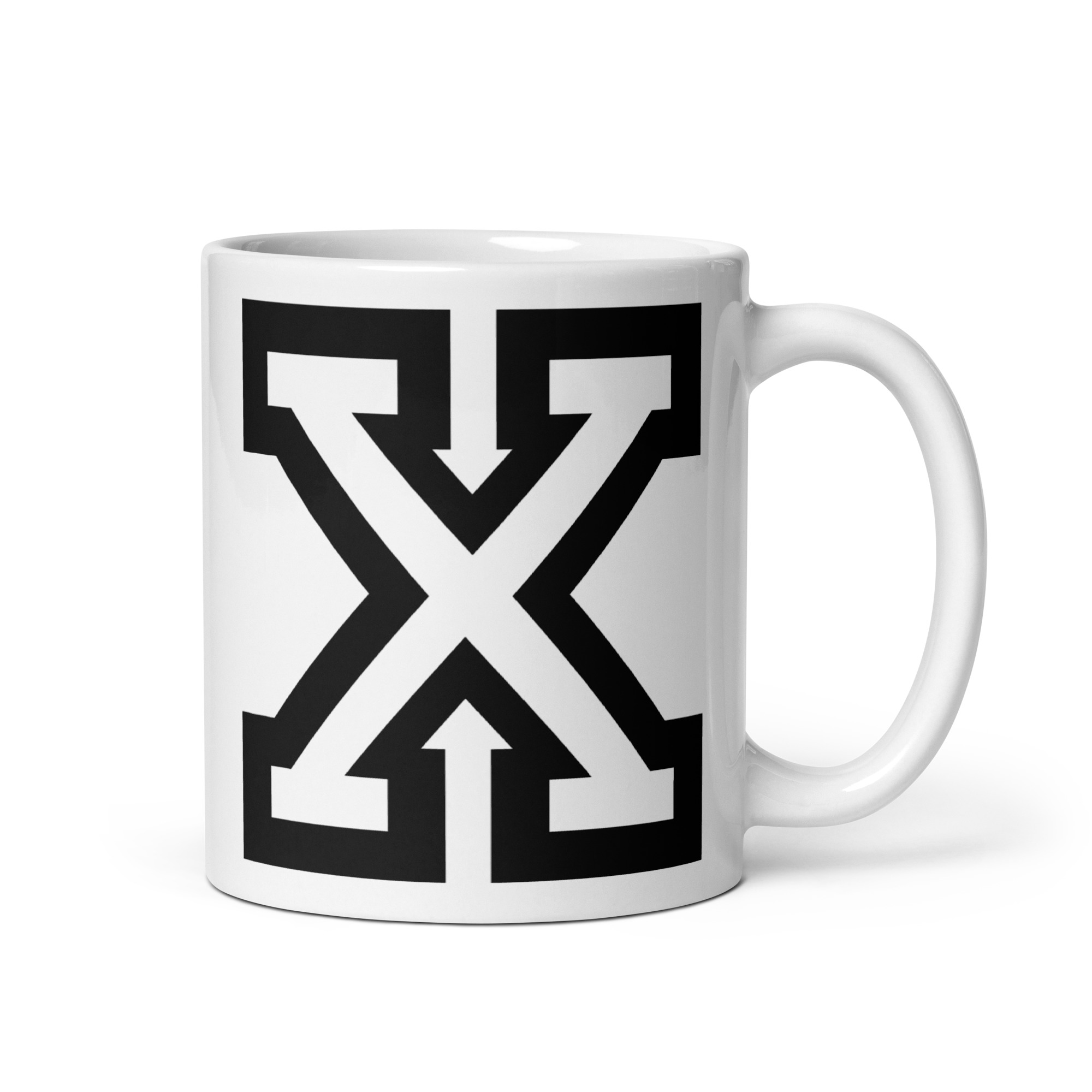 Big X Straight Edge coffee mug - Image 2