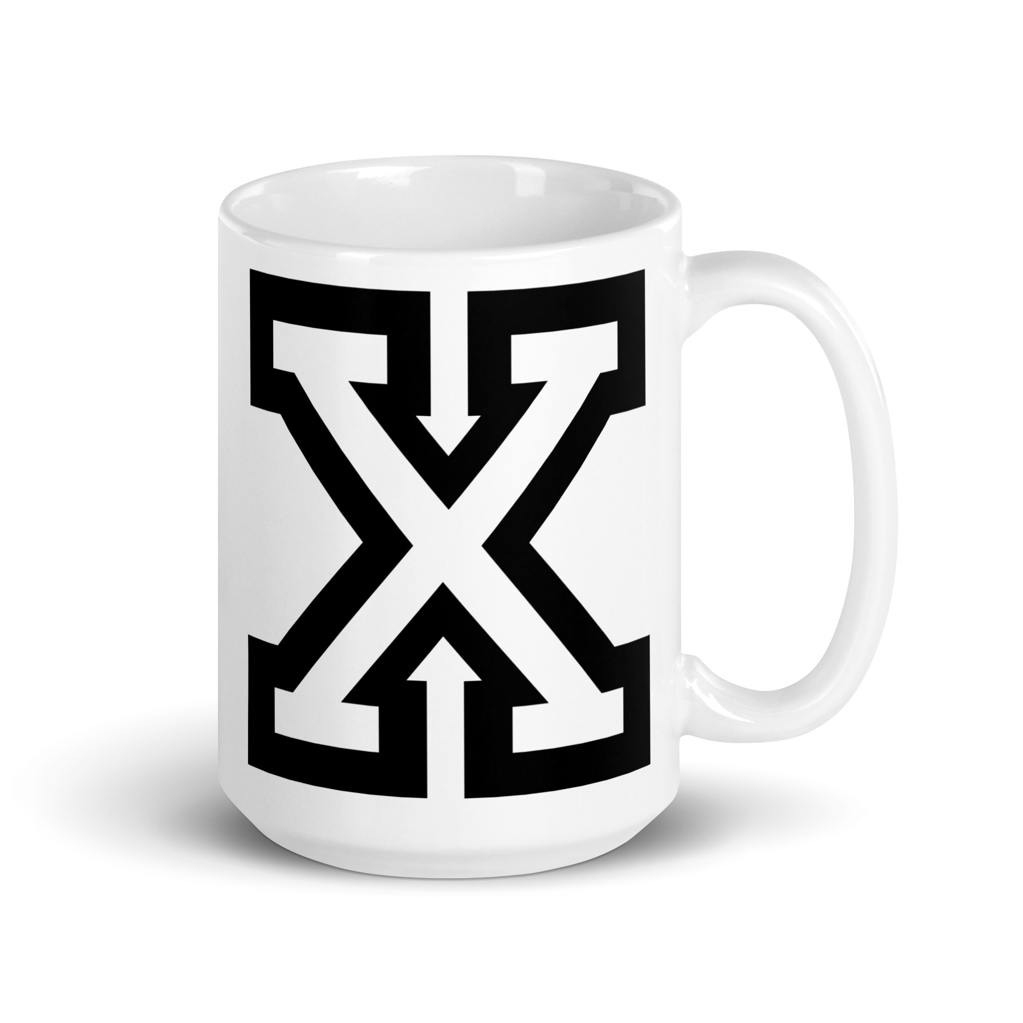 Big X Straight Edge coffee mug - Image 4
