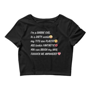 BARBIE GIRL XXX Crop Top