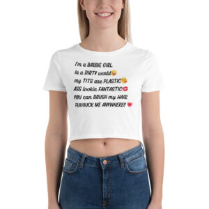 BARBIE GIRL XXX Crop Top