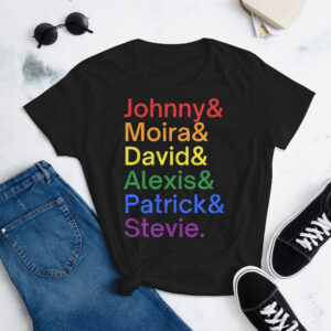 Johnny Moira David Alexis - Pride Rainbow Colors Women's T-Shirt