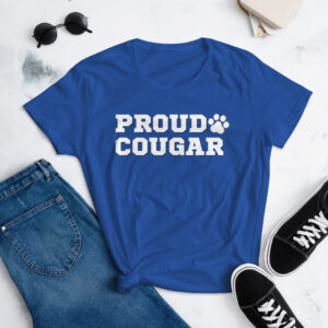 PROUD COUGAR Women's T-Shirt | Cougar Paw