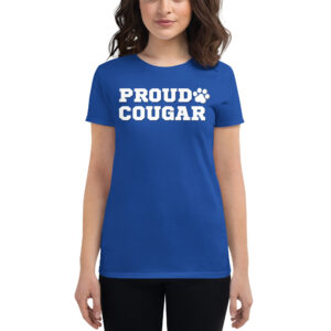 Alternative view of PROUD COUGAR Women's T-Shirt | Cougar Paw