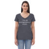 I’m An Entrepreneur, Bitch (in white letters) Women’s recycled v-neck t-shirt