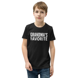 GRANDMA'S FAVORITE Youth Short Sleeve T-Shirt