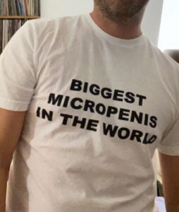 BIGGEST MICROPENIS IN THE WORLD T-shirt