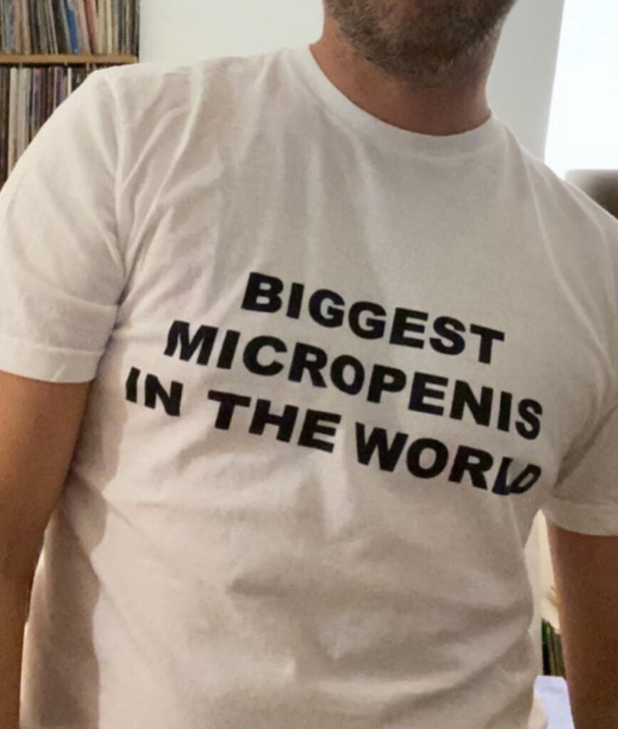 BIGGEST MICROPENIS IN THE WORLD T-shirt