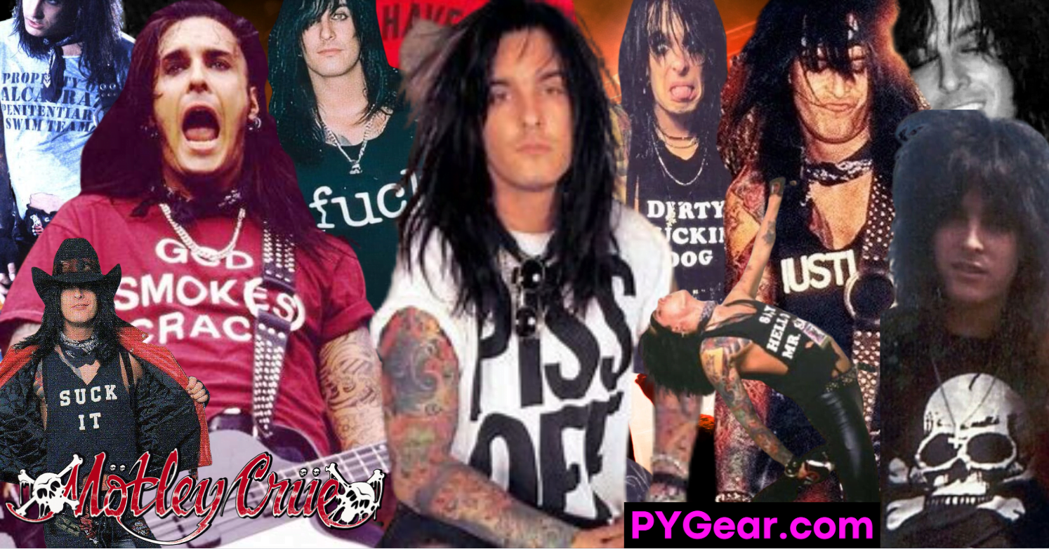 Best Nikki Sixx T-Shirts and Top 10 Nikki Sixx T-Shirts. PYGear.com