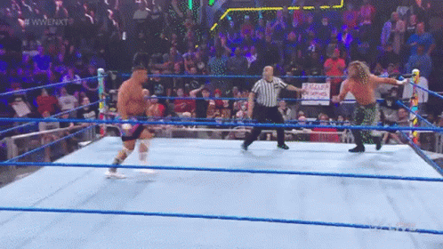 Bron Breakker spear GIF