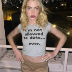 Chloe Cherry I'M NOT ALLOWED TO DATE EVER shirt