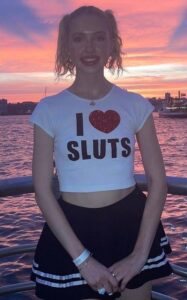 Chloe Cherry from Euphoria I Love SLUTS shirt