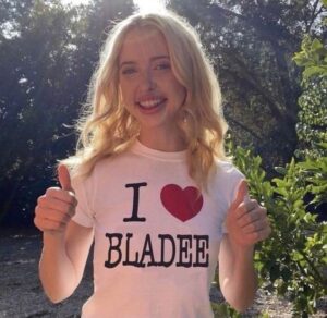 Chloe Cherry shirt I love Bladee shirt