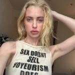 Chloe Cherry shirt SEX DOESN'T SELL VOYEURISM DOES