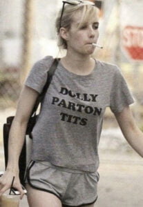 Emma Roberts DOLLY PARTON TITS T-Shirt - PYGear