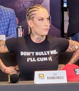 DON'T BULLY ME I'LL CUM Bec Rawlings shirt