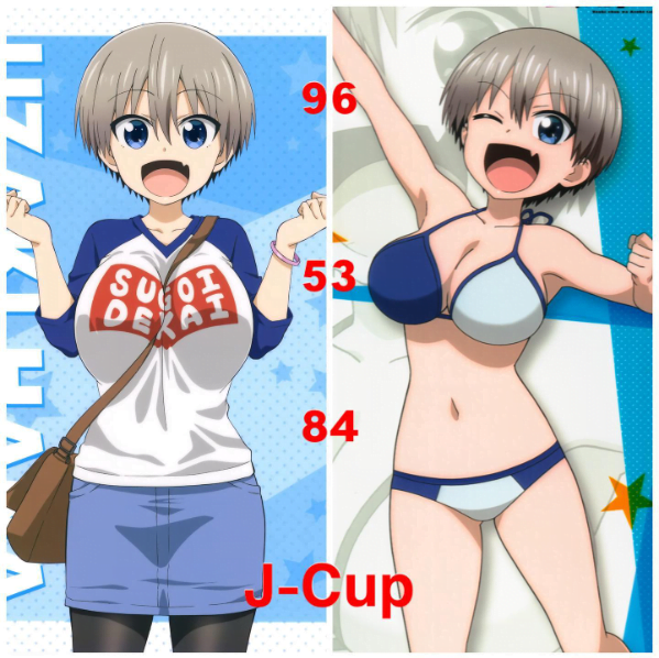 Hana Uzaki measurements bra size