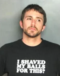 I SHAVED MY BALLS FOR THIS mugshot T-Shirt meme