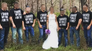 I SHAVED MY BALLS FOR THIS trashy wedding groomsmen and husband