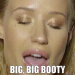 J-Lo Iggy Azalea big booty GIF