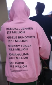 Jared Leto highest paid models salary hoodie