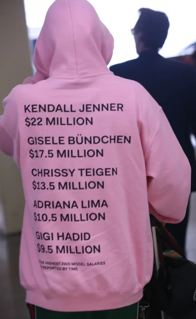 Jared Leto highest paid models salary hoodie