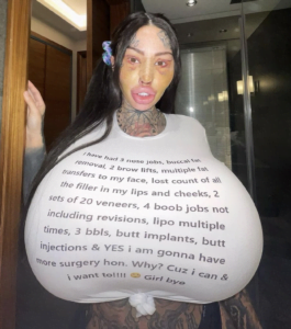 Mary Magdalene boobs freak surgery addict