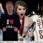 NEWSLETTER #43 Taylor Swift Blowjobs Flying Assholes St. Louis Sucks Elon Musk loves anal, Kendall Jenner's bike seat