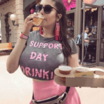 SUPPORT DAY DRINKING - Huge Boobs Waitress