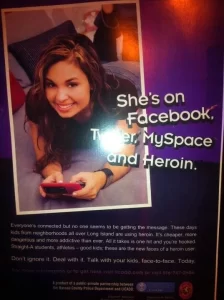 She's on Facebook Twitter MySpace and Heroin