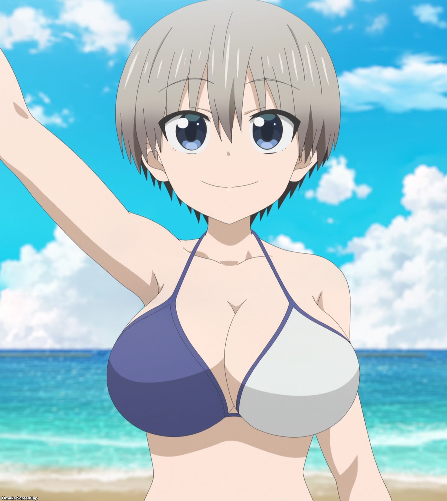 Uzaki-chan wa Asobitai - Episode 6 - Uzaki Waves Arm bikini