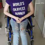 WORLD'S OKAYEST RUNNER shirt Wheelchair meme