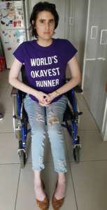 WORLD'S OKAYEST RUNNER shirt Wheelchair meme
