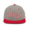 SWAG Flat Brim Snapback Hat (Embroidered)