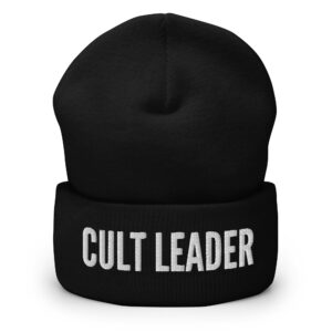 CULT LEADER Embroidered Beanie