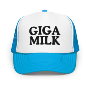 GIGA MILK Foam trucker hat (Embroidered)